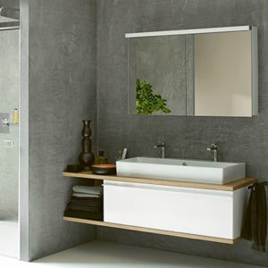 Armoire de salle de bain Alterna Forma avec éclairage LED