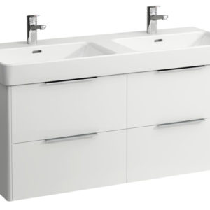 Double vasque Laufen Pro S avec meuble de rangement